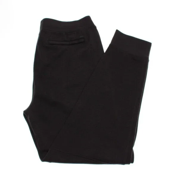 Orchard & Broome NWT Canal Joggers / Sweatpants Size XL Black Cotton Blend